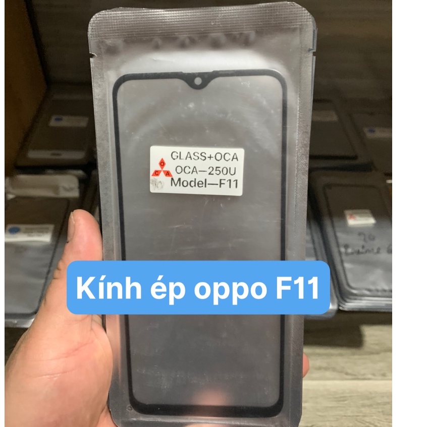 Kính ép màn hình liền keo oppo F11