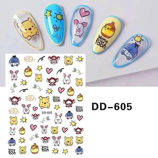 (phụ kiện nai) sticker  noel phản quang trang trí móng