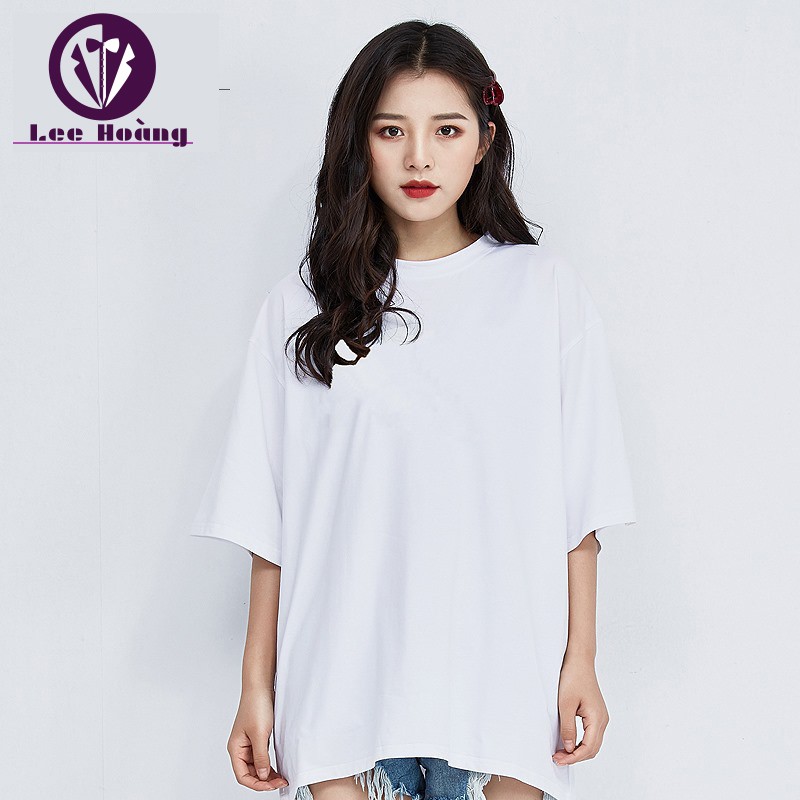 Áo thun TRƠN phông nam nữ form rộng đen trắng unisex oversize tay lỡ | Beway | BigBuy360 - bigbuy360.vn