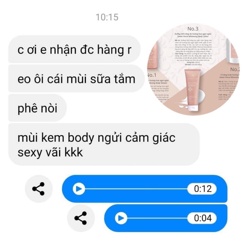 Dưỡng Trắng Body Cao Cấp Hàn Quốc Chính Hãng