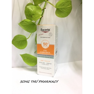 Eucerin oil-control spf 50 – kem chống nắng dành cho da dầu
