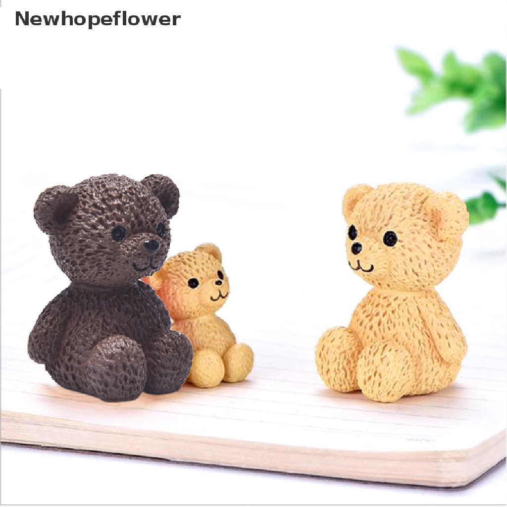 Mô Hình Gấu mini Dễ Thương Dùng Trang Trí