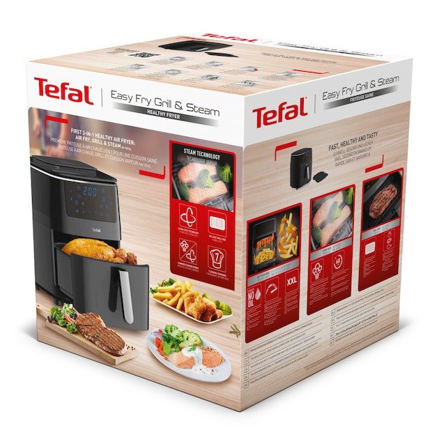Nồi chiên không dầu kèm hấp, nướng Tefal FW2018 dung tích 6.5L