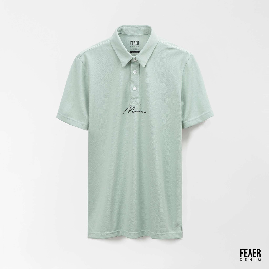 Áo thun Polo nam cổ bẻ họa tiết FEAER 100% chất Cotton thoáng mát, không nhăn Mom & Dad |new arrival 2021| | BigBuy360 - bigbuy360.vn