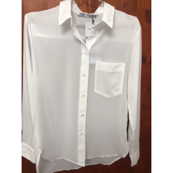Áo trắng zara