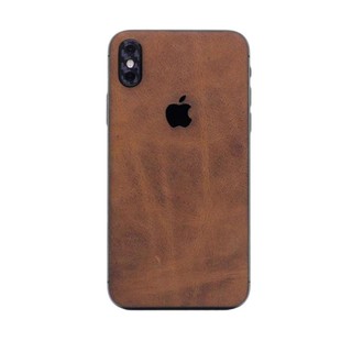 Miếng dán da cho iPhone X/xs max làm từ da bò thật cao cấp