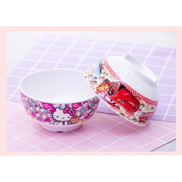 Bát nhựa Hello Kitty