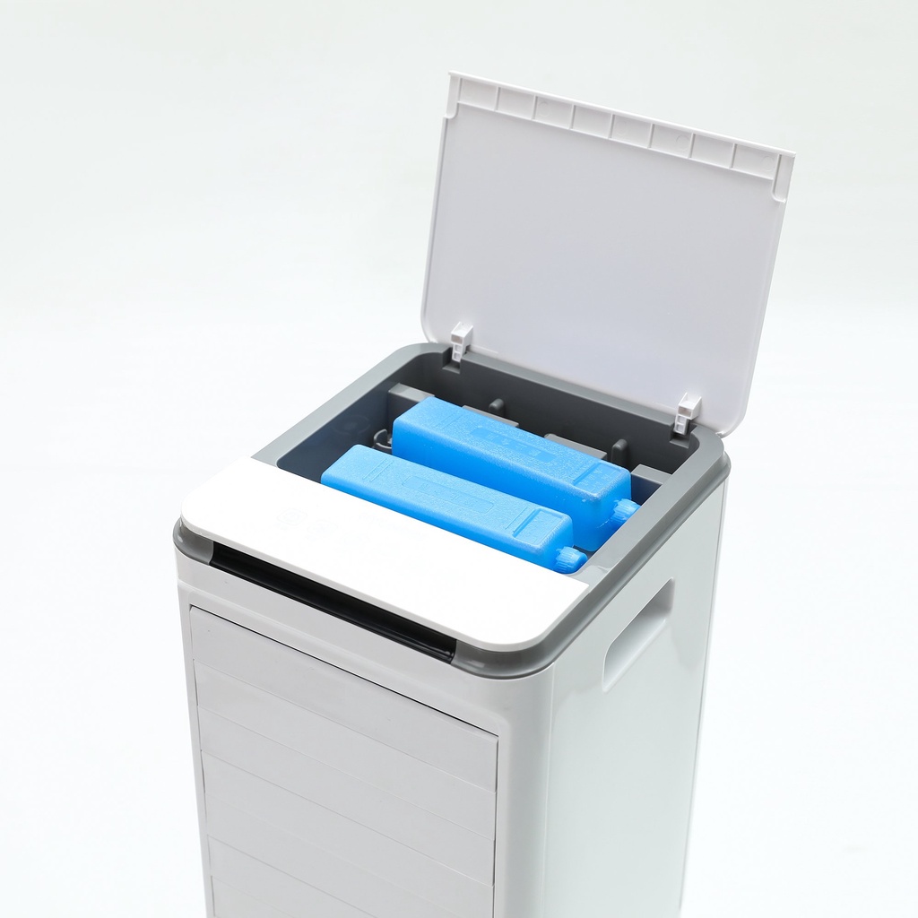 Quạt điều hòa hơi nước HYUNDAI điều khiển từ xa  BL-205DLR, công suất 80W, hàng chính hãng - TẶNG 2 CHAI ĐÁ KHÔ