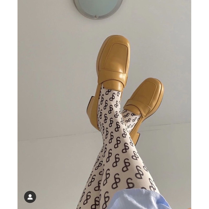 Giày Platform Squre Loafer