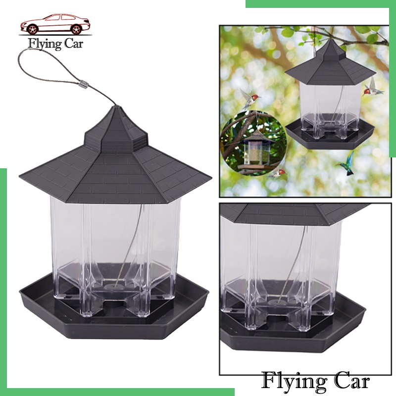 Hộp Đựng Thức Ăn Cho Chim Chống Thấm Nước Có Mái Treo Lzdjfmy2