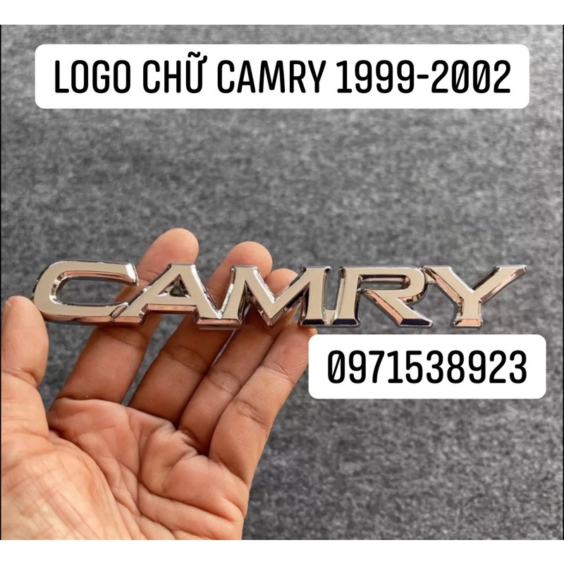 LOGO CHỮ CAMRY CAO CẤP GIÁ RẺ DÁN XE TOYOTA CAMRY 1999-2002