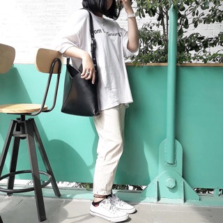 TÚI DA XẺ CHÉO MIỆNG (có sẵn)