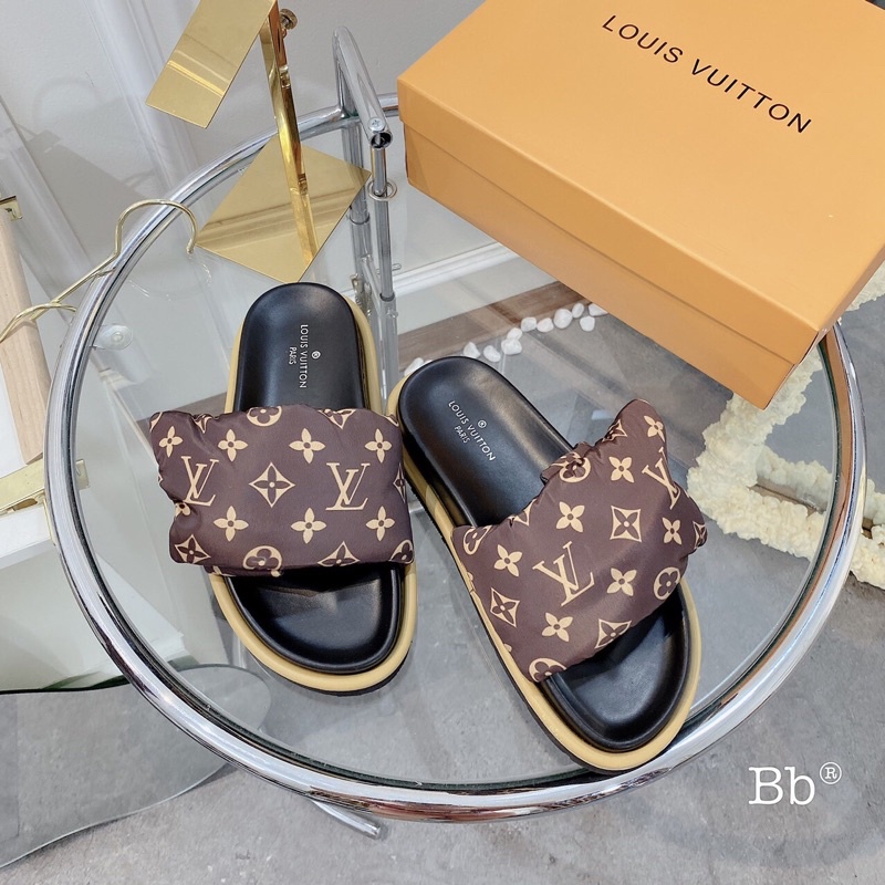 Dép nữ quai phồng ngang nhẹ êm Nguyên hộp hãng cao cấp