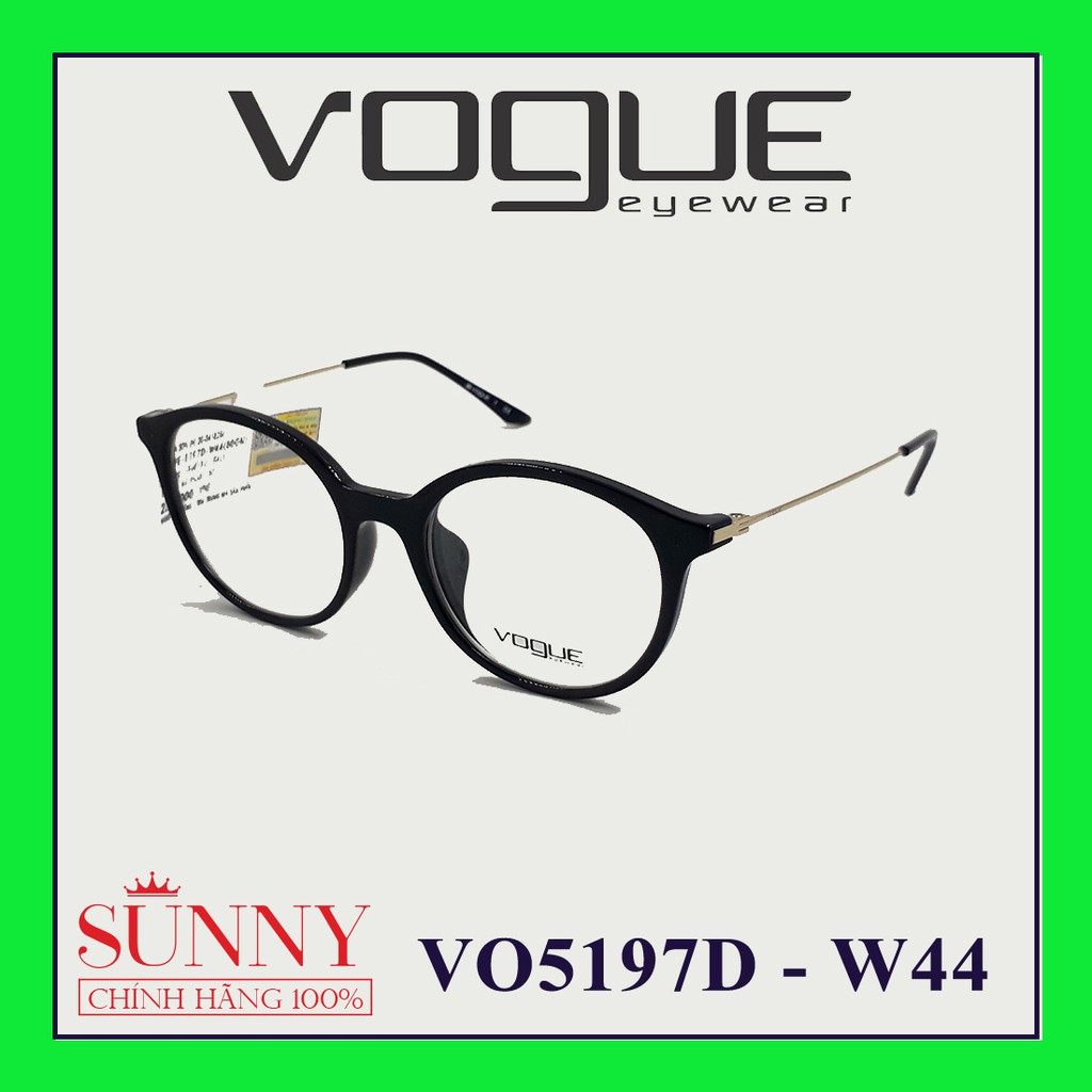 Gọng kính thời trang Vogue VO5197D chính hãng, thiết kế dễ đeo bảo vệ mắt
