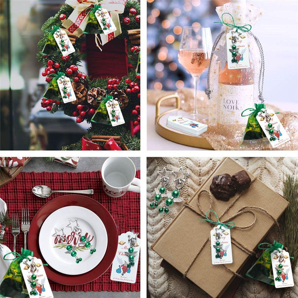 Túi Đựng Kẹo Kèm Móc Khóa Hình Thiên Thần / Ngôi Sao / Ông Già Noel Độc Đáo