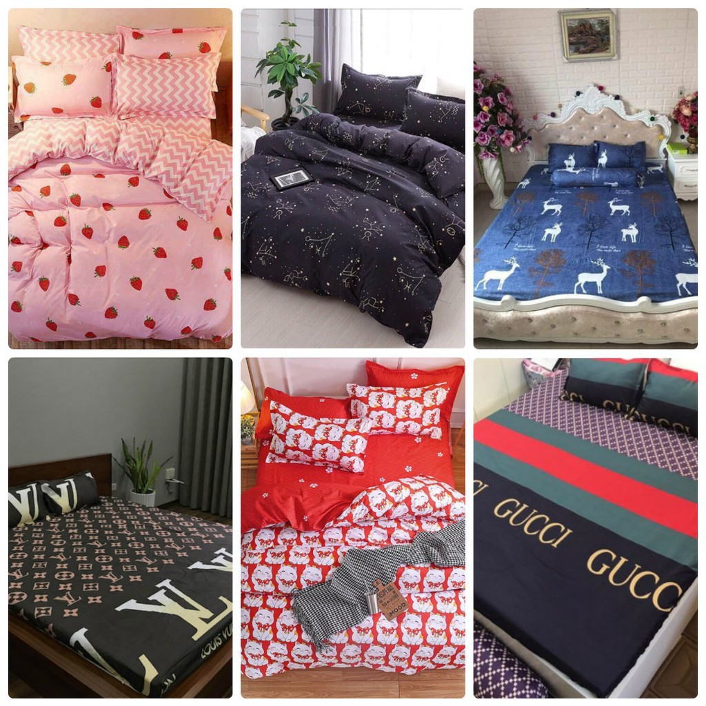 💥GIÁ HỦY DIỆT💥 ga gối poly cotton m6x2m - m8x2m Hàng Loại I