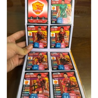 [TỰ THIẾT KẾ] Set 12 Thẻ Poca Đội Tuyển Quốc Gia Việt Nam Kèm Chữ Ký