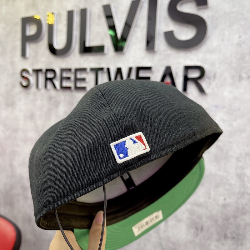 ⚡️[Mirror Quality] - Mũ FOG ESSENTIALS New Era, FEAR OF GOD Essentials New Era Fitted Cap Black