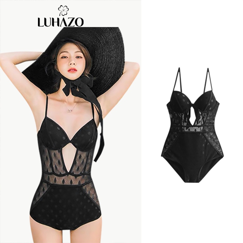 Bikini Ren LUHAZO Đen Che Khuyết Điểm Chất Đẹp Quảng Châu 22024 DK5T501