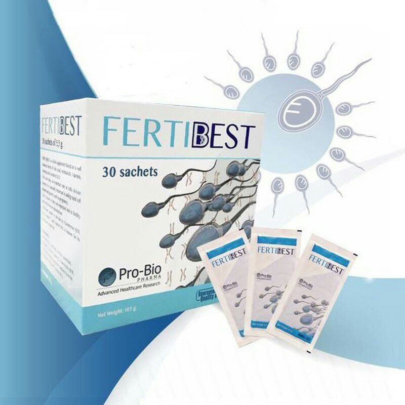 Fertibest - Hỗ trợ Tinh trùng Yếu, hỗ trợ sinh sản cho nam giới-Nhà thuốc Nga Mỹ