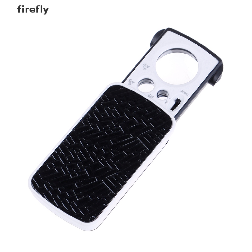 Kính Lúp Bỏ Túi 30X 60X 90X Có Đèn Led Chuyên Dụng Làm Trang Sức