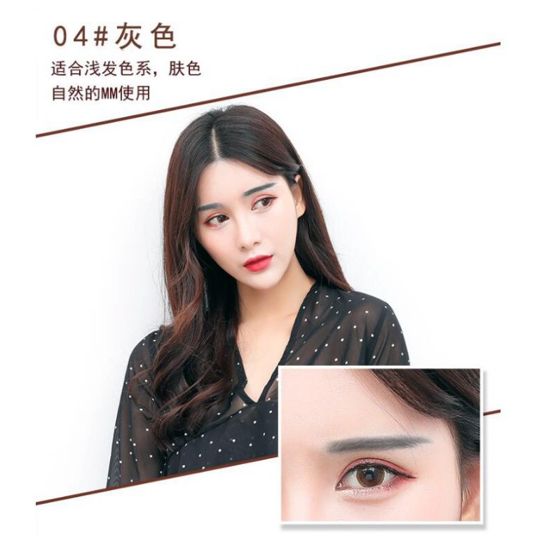 Chì kẻ lông mày hai đầu không thấm nước tiện dụng | BigBuy360 - bigbuy360.vn