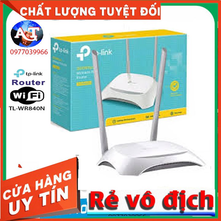 Bộ phát wifi tplink 840n Chính hãng - 2 Râu