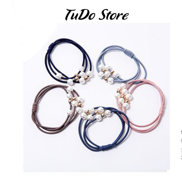 Dây Buộc Tóc Co Giãn Thời Trang Hàn Quốc Cho Nữ P01