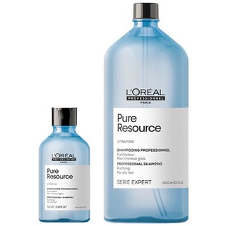 Dầu gội chăm sóc da đầu bị dầu Pure Resource Citramine L'oreal 300ml New 2021