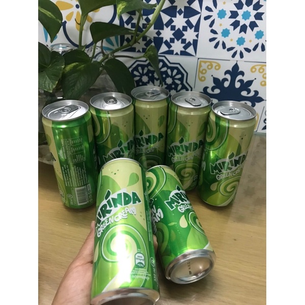 Nước ngọt mỉrinda  xanh Thái Lan 24 lon