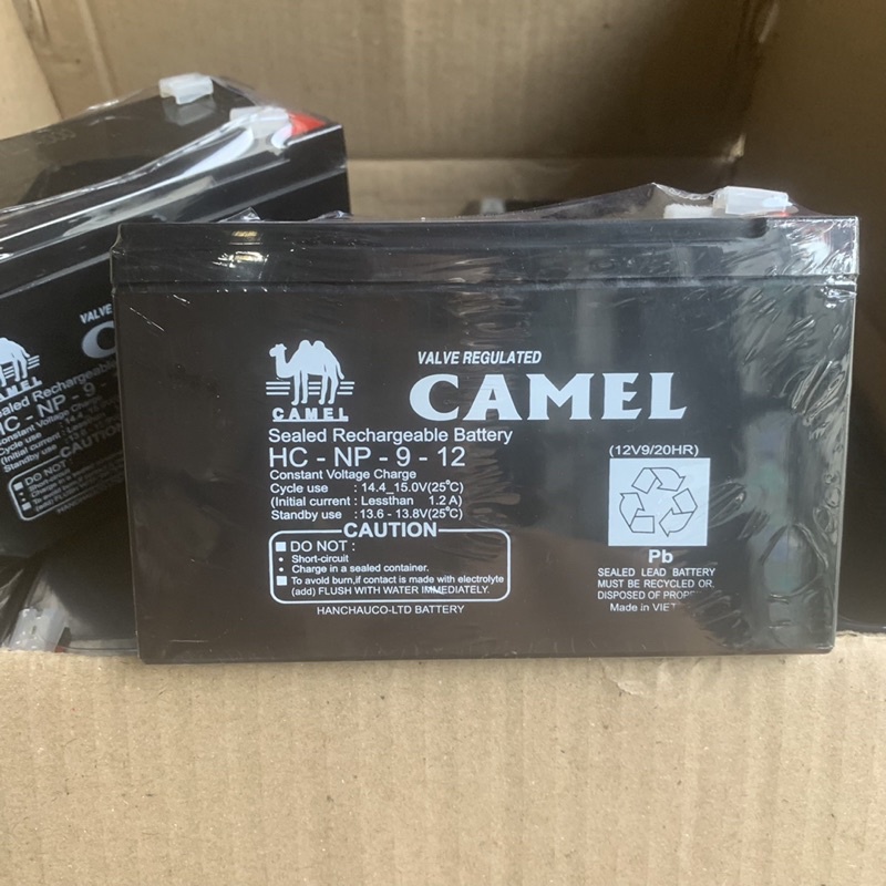 BÌNH ĐIỆN LOA KÉO CAMEL 12v9A