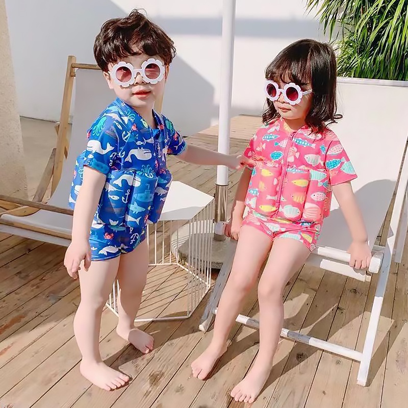 Bộ Đồ Bơi Một Mảnh Thời Trang Dành Cho Bé Trai Và Bé Gái