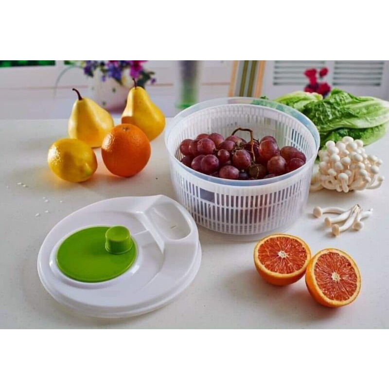 Rổ quay rau chính hãng làm ráo rau ngay tức thì, giữ được độ tươi lâu của thực phẩm