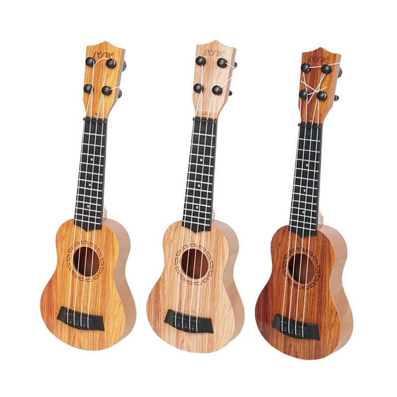 ZHAN QI TOYS Đàn ukulele mini đồ chơi hỗ trợ giáo dục sớm cho bé