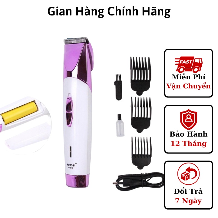 Tông Đơ Cắt Tóc Trẻ Em KEMEI KM-604B - Tông Đơ Cắt Tóc Chuyên Nghiệp, Gia Đình