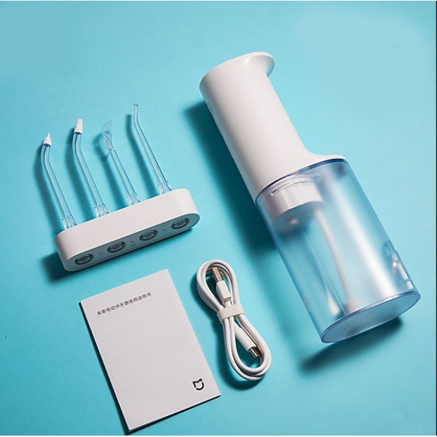 Hoả tốc | Máy tăm nước XIAOMI H2OFLOSS kèm theo 4 vòi | Máy tăm nước XIAOMI SOOCAS W3 PRO | MIHOANGGIA