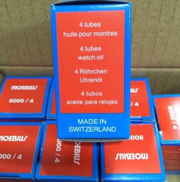 Dầu Thuỵ Sĩ tra cho đồng hồ cơ - dầu bôi trơn đồng hồ moebius | BigBuy360 - bigbuy360.vn