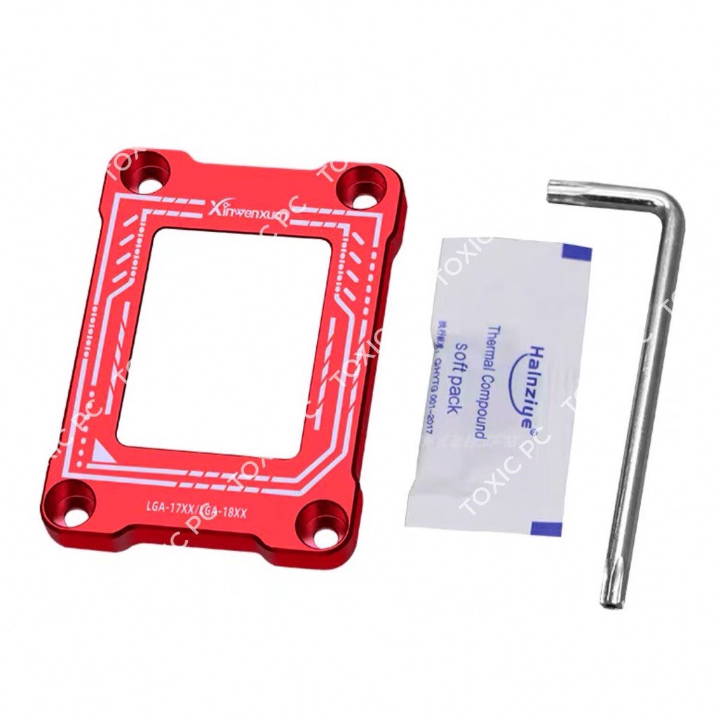 Khung chống cong CPU Intel Socket 1700, Đế chống cong Socket 1700, Có Đệm Cao Su