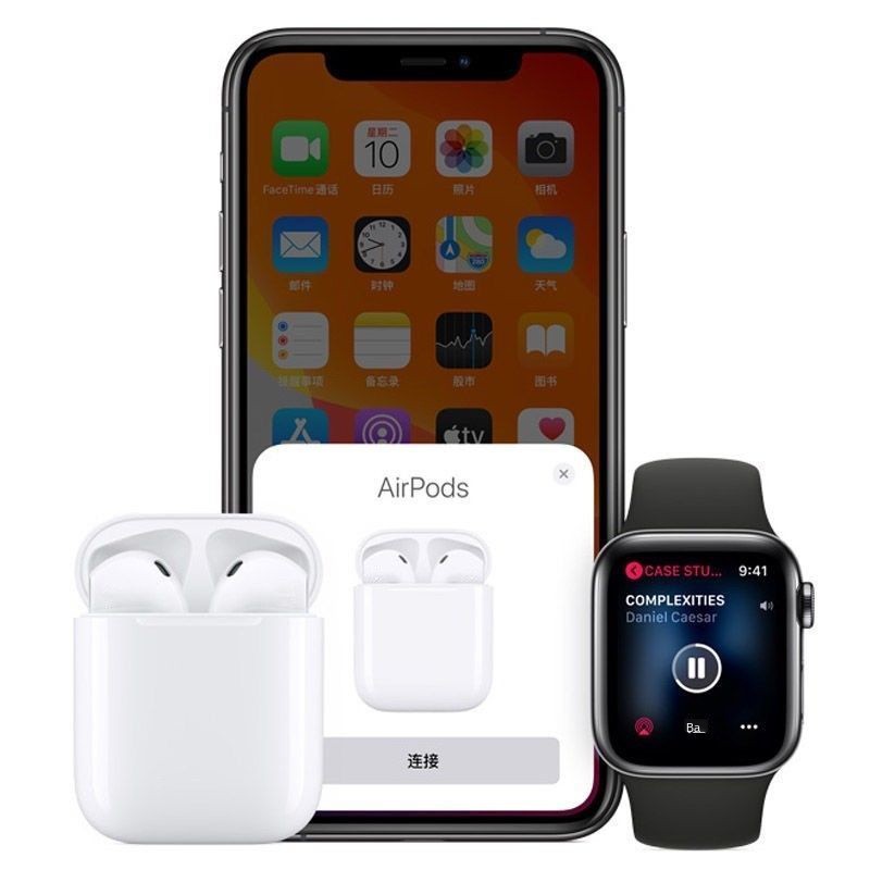 airpods 2❀♞♈Tai nghe bluetooth ba thế hệ mini thể thao apple adroi vivo