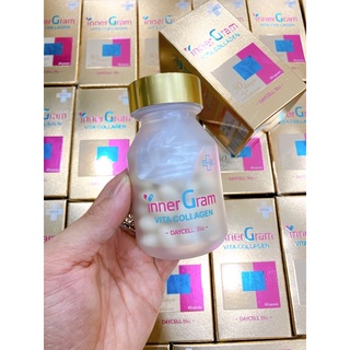 Viên Uống trắng da cấp nước inner gram vita collagen daycell