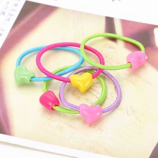 SET 20 CÁI CHUN CỘT TÓC CHO BÉ BUỘC TÓC ĐỦ MÀU CHO BÉ