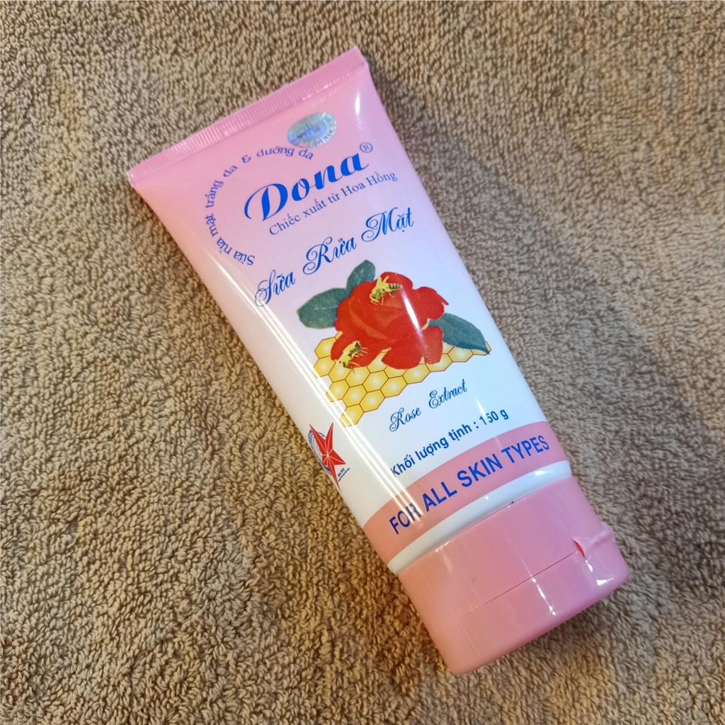 SỮA RỬA MẶT HOA HỒNG DONA 150ML Bestmypham