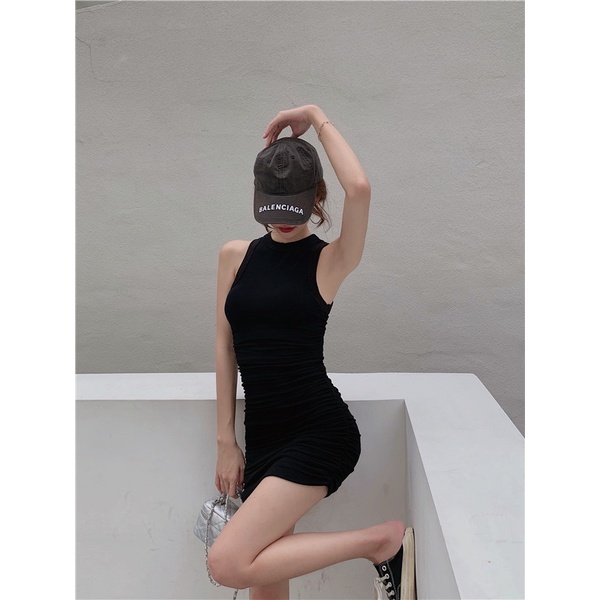 Đầm PERTY ôm dáng sát nách thời trang mùa hè trẻ trung quyến rũ dành cho nữ