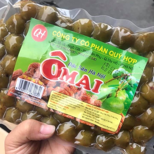 Ô mai sấu ròn 35k/ gói 500g