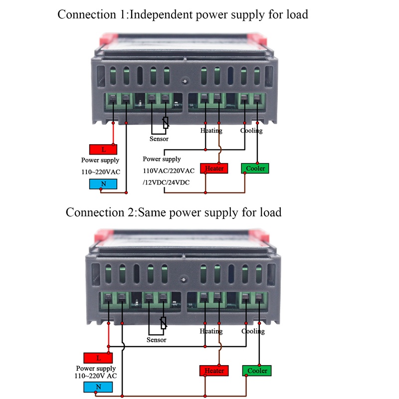 Bộ điều khiển nhiệt độ máy ấp trứng STC-1000 AC220V 1500W