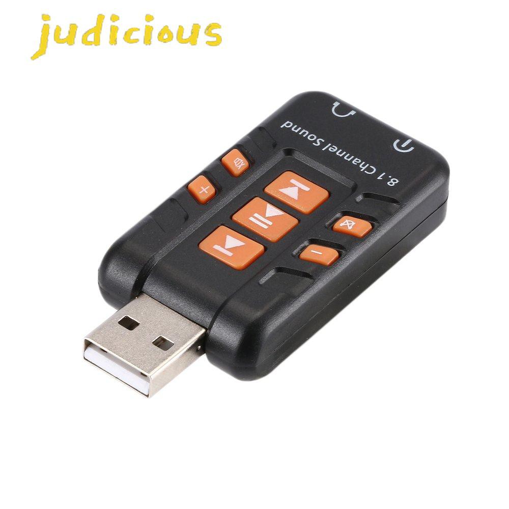 Card Âm Thanh Usb 8.1 Cho Máy Tính | BigBuy360 - bigbuy360.vn