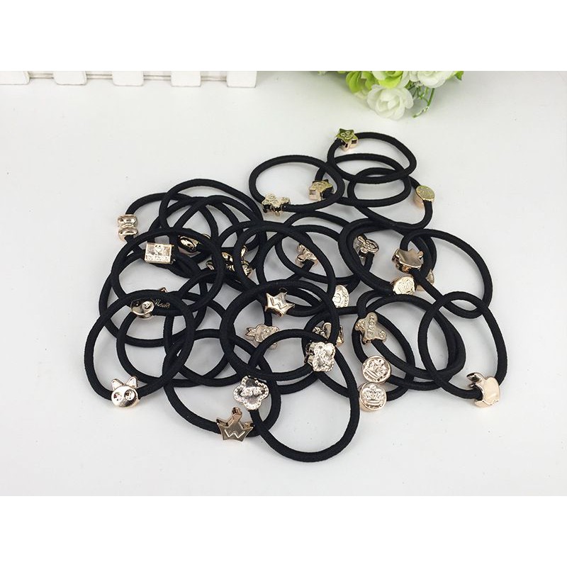 Dây cột tóc dễ thương nhiều hình
