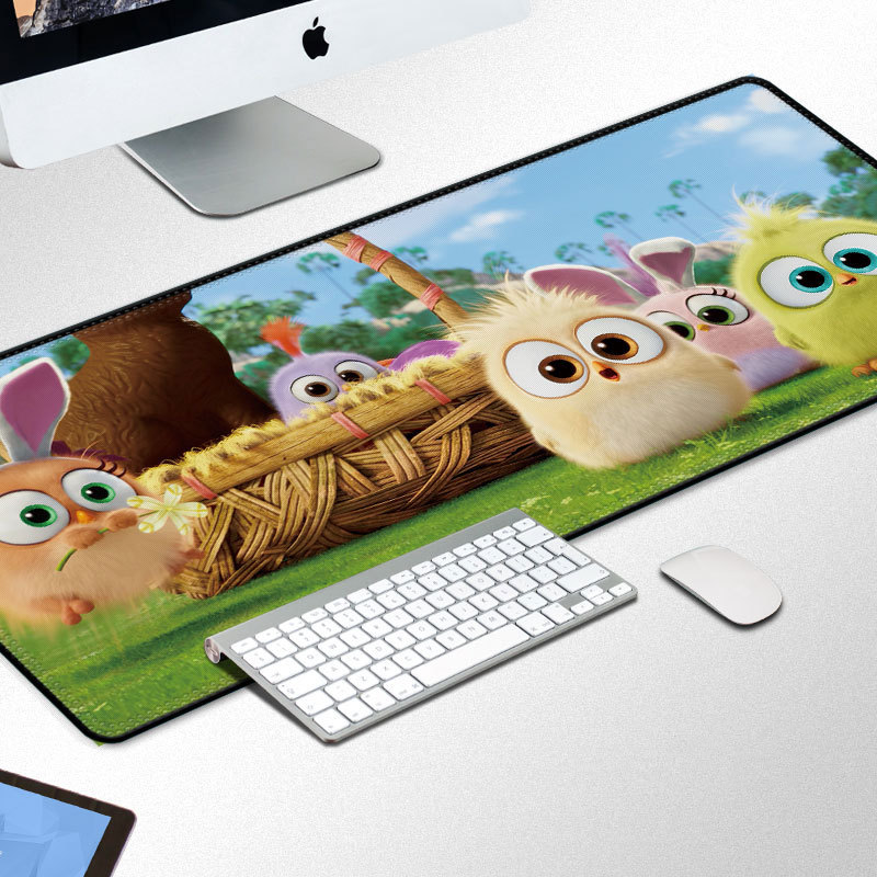 Mouse Pad, Rectangle, LOL, ONE PIECE, Naruto, Baymax, Dog, Angry bird, 300 mm 800 mm,  New【lyfs】