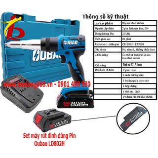 Máy rút đinh oubao ld802h