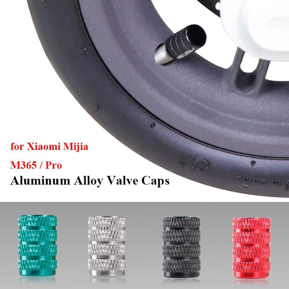 MAYSHOW Bộ 1 / 2 Nắp Van Xe Scooter M365 / Pro Bằng Hợp Kim Nhôm 4 Màu